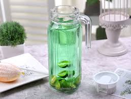 flint glass water glass jug water