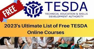 free tesda courses