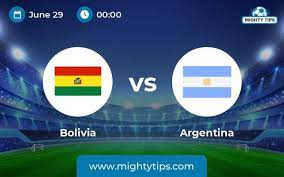 Bolivia vs argentina prediction, tips and odds. Cnqbthcy9gqlkm