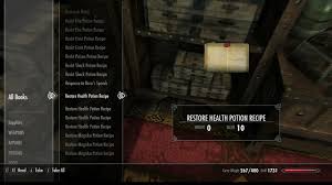 re health potion recipe you