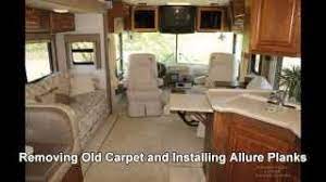 remove old rv carpet replace with