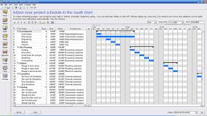 Sample Construction Project Schedule Template Excel Free Management