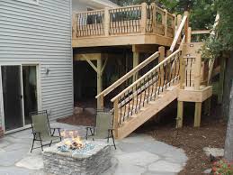 This outdoor staircase is pure elegance, as it is made up of 100% pure timber and is supported with metal frames. Deck Stairs And Steps Hgtv