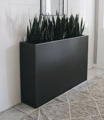 custom size rectangular frp planter