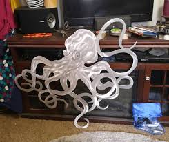 Octopus Metal Wall Art Steampunkary