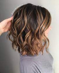 Balayage hairstyle can add a lot of volume to your hairs which can easily give a boost to your overall look. Caramel Highlights For Medium Brown Hair Medium Hair Styles Hair Styles Short Hair Styles