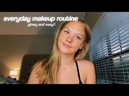 my everyday makeup routine glowy