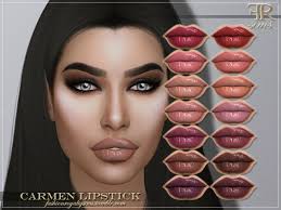 the sims resource carmen lipstick