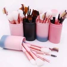 12pcs professional makeup brushes with