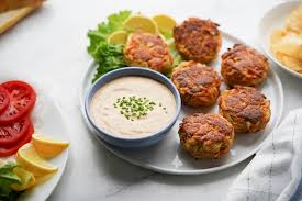 Crab cakes are a type of fish cake, similar to my salmon patties, made of crab meat. Crab Cake Sauce Easy Remoulade Sauce For Crab Cakes Hungry Huy