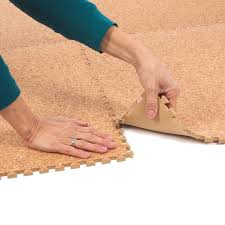 natural cork 60cm eva foam floor tile