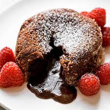 Chocolate Lava Cake gambar png