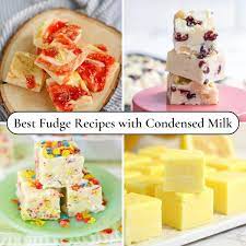 best fudge recipes with condensed milk