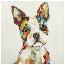 Dog Portrait Canvas Wall Art 12