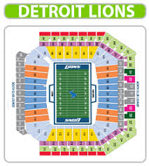 Circumstantial Detroit Lions Interactive Seating Chart 2019