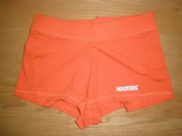 Details About New Hooters Girl Orange Super Sexy Authentic Uniform Shorts Size Xxxs Xxs Xs S M