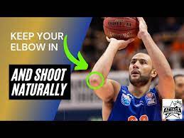 how to keep your elbow in when shooting