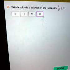 Ready Write And Solve Inequalities