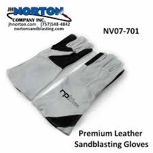 gloves premium leather sandblast