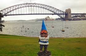 Gnome Roams Globe In The Name Of