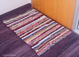 crochet rectangle rug pattern free