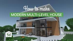 multi level house by planner 5d mac app