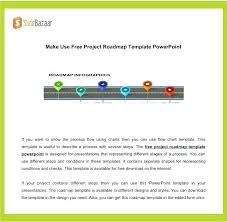 Project Road Map Template Roadmap Powerpoint Ppt