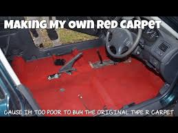 using dye to make my carpet red you