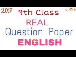 ICSE        English Language Class X Solved Board Question Paper     Past Paper  th Class English Lahore Board      Subjective Type Group    Page     