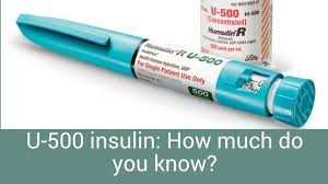 U 500 Insulin How Much Do You Know My Diabetes Village