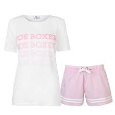 Joe Boxer Short Pyjama Set Ladies Brand Max