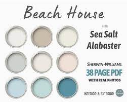 Beach House Paint Color Palette Sherwin