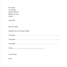 7 Formal Business Letter Format Sample Template To A Company