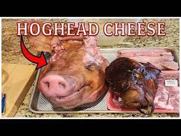 head authentic hog head cheese