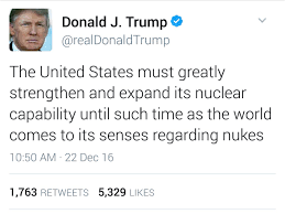 Image result for trump nuke north korea tweet retweet