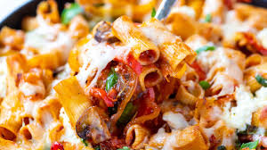 easy vegetable baked pasta