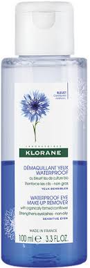 klorane waterproof eye makeup remover