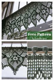 window curtain free crochet pattern