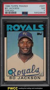 Amazon first on our list is bo jackson's 1986 topps traded rookie card. Auction Prices Realized Baseball Cards 1986 Topps Traded Tiffany Bo Jackson