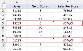 how to remove div 0 in excel get rid