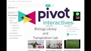 But our powerful activity editor lets teachers modify or customize the learning flow to match specific needs or teaching approaches. Pivot Interactives Biology Lab Transpiration Youtube