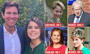 Their son's name is a touching tribute to prince. What Will Eugenie And Jack Brooksbank Name Their Baby Bookies Release Name Odds Daily Mail Online