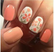 How To Do A Simple Flower Nail Art At Home Nail Designs Mag