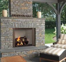 Majestic Castlewood 42 Inch Outdoor Wood Burning Fireplace Odcastlewd 42 B