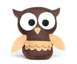 make a friendly stuffed owl with the go me