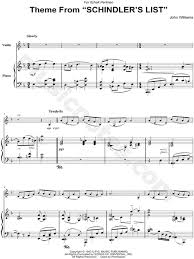 © copyright 1993 music corporation of america incorporated, usa. Theme From Schindler S List Violin Piano Accompaniment By Schindler S List Sheet Music Collection Solo Accompaniment Instrumental Parts Print Play Sku Cl0003019