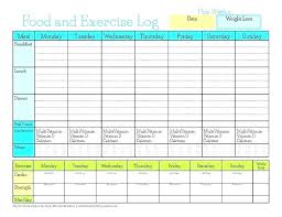 Food Log Spreadsheet Nutrition Spreadsheet Template Meal Journal