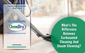 carbonated cleaning and steam cleaning