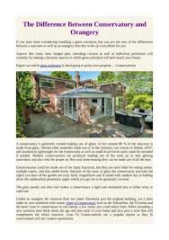 conservatory and orangery pdf