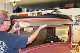 topping off a model a with a padded roof